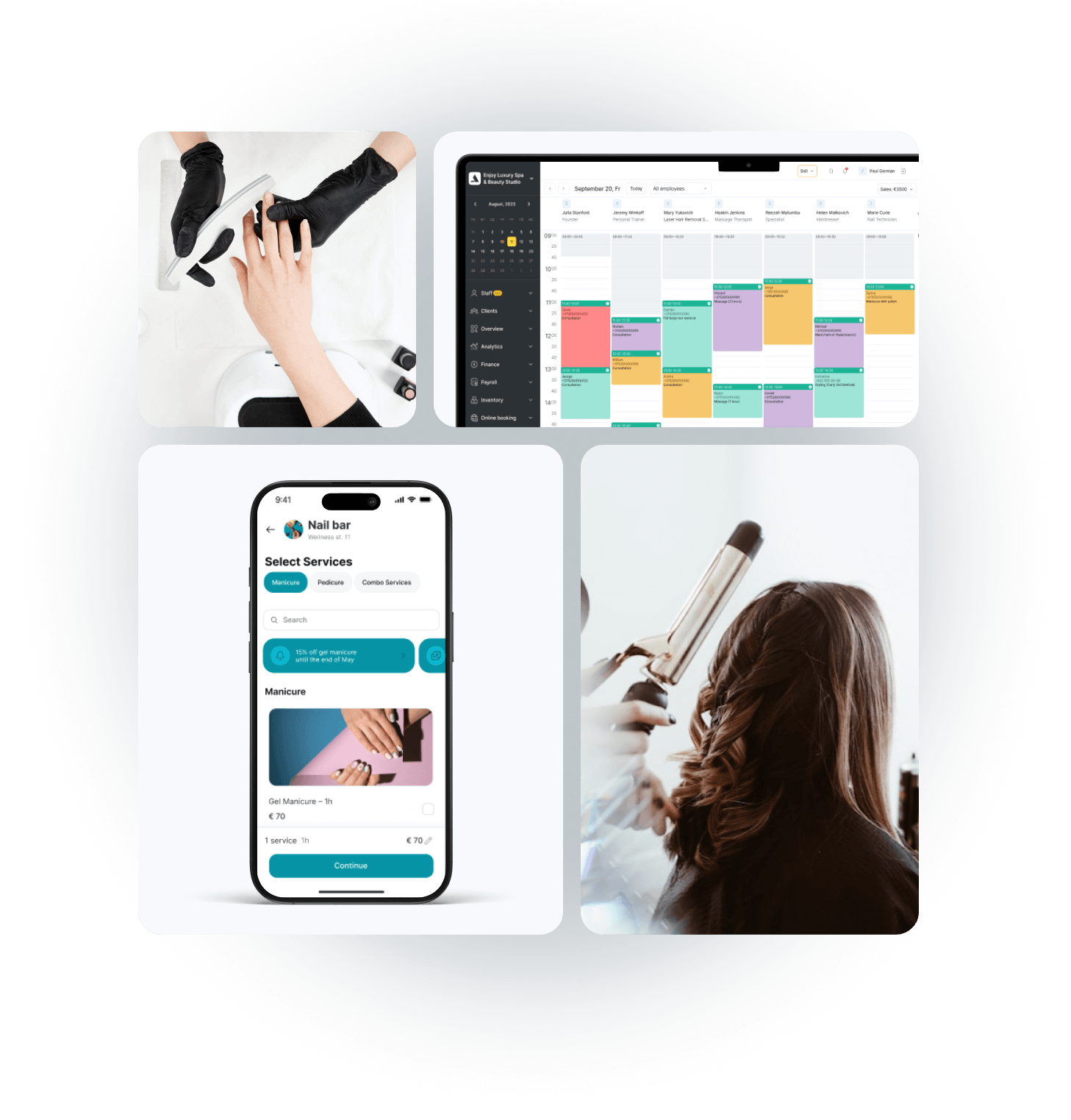 Altegio system for beauty salons