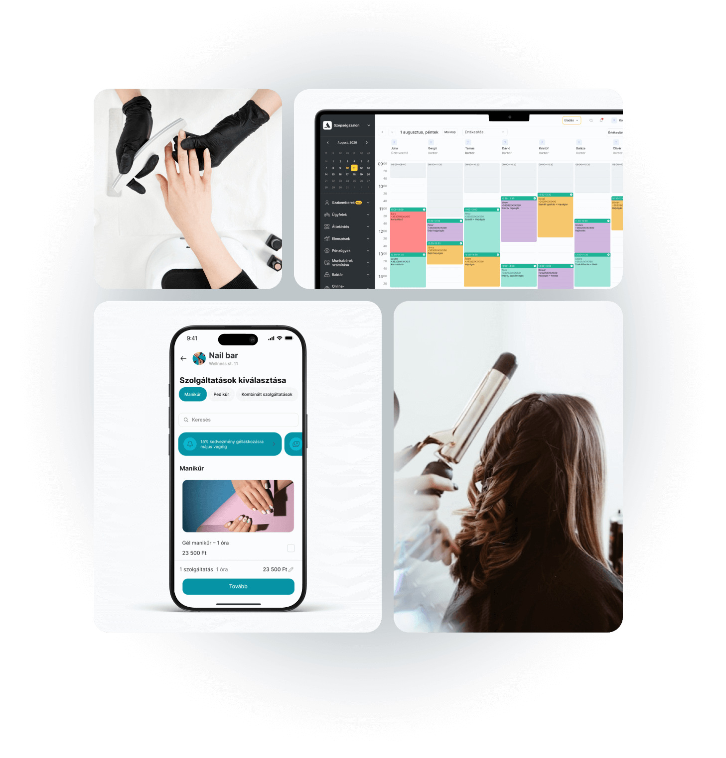 Altegio system for beauty salons