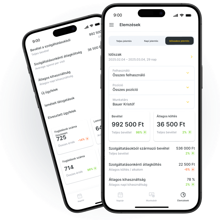 Mobile app analytics showing earnings and performance metrics for a user.