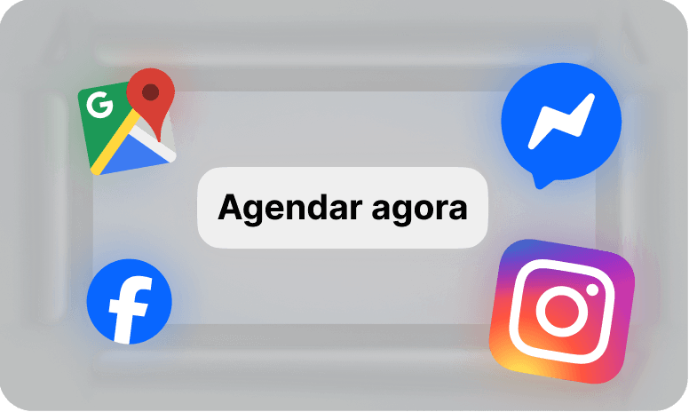 Graphic featuring social media icons and a 'Book Now' button.